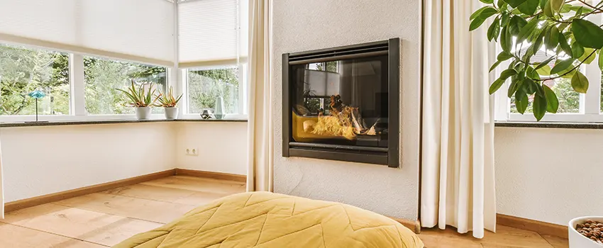 Residential Fireplace Ceramic Glass Installation in Payson, UT