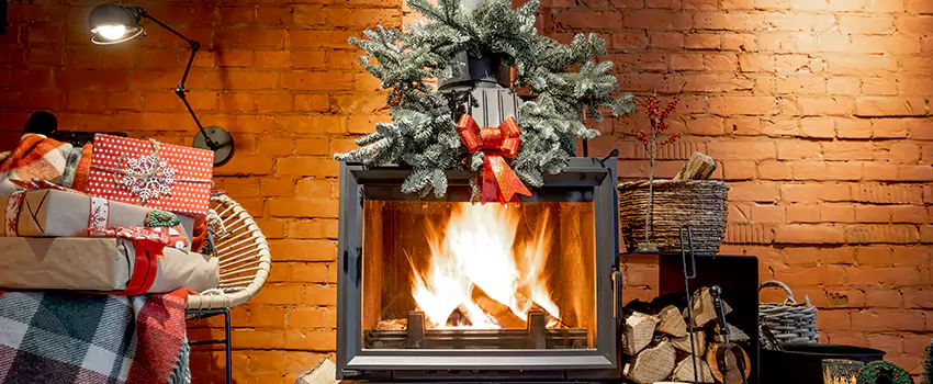 Travis Industries Linear Gas Fireplace Installation in Payson, Utah