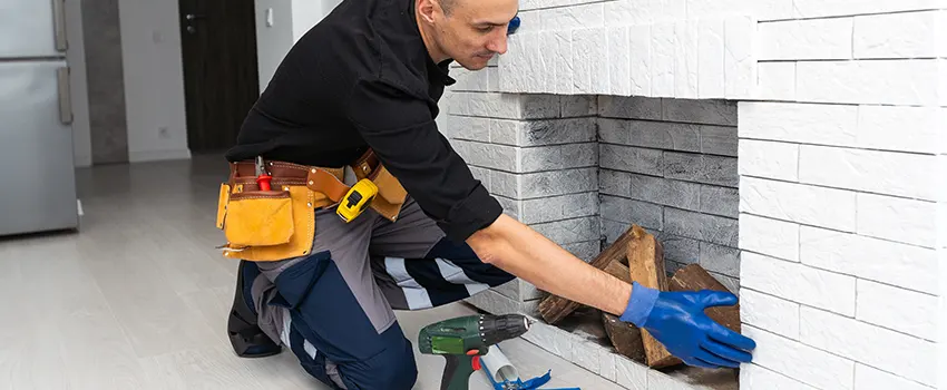 Fireplace Damaged Damper Frame Repair Services in Payson, Utah