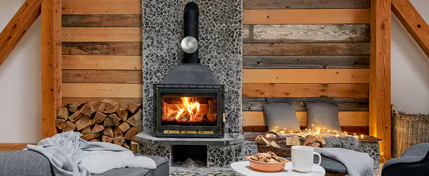 Thelin Hearth Products Direct Vent Gas Stove Fireplace Inspection in Payson, Utah
